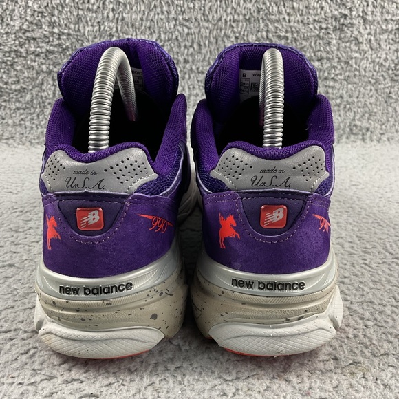 New Balance 990v3 Boston Marathon Womens‎ 8.5 B Running Shoes Lace Up Purple - Picture 6 of 14